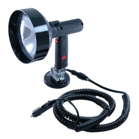 Newalthlete 5 Million Candlepower 12V DC Spotlight with Magnetic Base, 7 in. Lens NE1825662